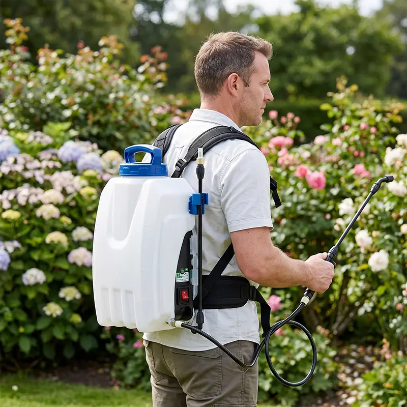 10L Backpack Sprayer Diaphragm Pump with 18V 2.6A Battery